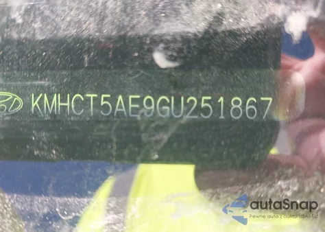 2016 Hyundai Accent Se from USA, damaged, VIN KMHCT5AE9GU251867